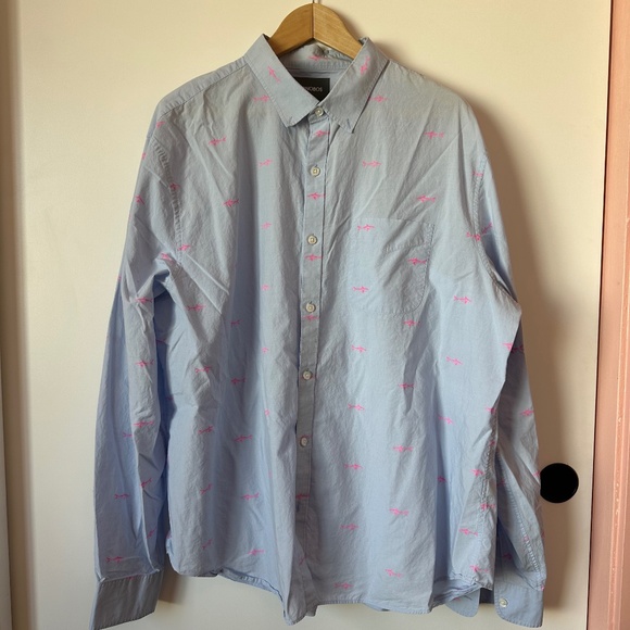 Bonobos Other - Men’s Bonobos Everyday Shit Light Blue with Sharks XXL
